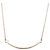 Collana Tiffany & Co. T Smile Small in oro rosa