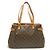 Louis Vuitton Monogram Batignolles Horizontale Tote Bag Braun