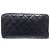 Cambon Monedero de cuero negro Chanel - vista 4