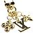 Louis Vuitton Micro Charm Schlüsselanhänger Golden - Ansicht 5