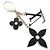 Portachiavi charm dorato Louis Vuitton D'oro - vista 3