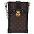 Pochette Trunk Verticale Louis Vuitton Monogram Canvas Marrone