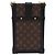 Pochette Trunk Verticale Louis Vuitton Monogram Canvas Marrone - vista 2