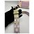 Marc Jacobs Borsa a Cintura The Hip Shot - Pelle Rosa/Verde Verde chiaro - vista 4