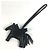 Hermès Hermes Horse Cheval So Black All Rodeo Pegasus PM Handbag Charm Nero - vista 2