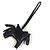 Hermès Hermes Horse Cheval So Black All Rodeo Pegasus PM Handbag Charm Nero - vista 5