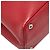 Bolso Tote de cuero Saffiano rojo Prada Roja - vista 5