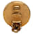 Timeless Orecchini Chanel Vintage Coco Mark Nero D'oro  - vista 3