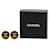 Timeless Orecchini Chanel Vintage Coco Mark Nero D'oro  - vista 4