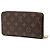 Louis Vuitton Monogram Invasion Zippy Wallet Braun - Ansicht 2