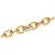 Collar con colgante de cadena larga Chanel Coco Mark Dorado - vista 4