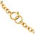 Collar con colgante de cadena larga Chanel Coco Mark Dorado - vista 5