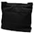 Borsa a tracolla con placca logo Triangle Prada Nero - vista 2