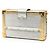Borsa a tracolla Louis Vuitton Metallic Epi Petite Malle Argento D'oro - vista 2