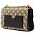 Padlock Borsa a tracolla con catena e lucchetto Gucci GG Supreme Nero Beige - vista 2