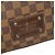 Borsa Messenger Louis Vuitton Damier Brooklyn MM Marrone - vista 11