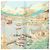 Hermès Hermes Carre 90 Le Fleuve Sacr Scarf Multicolore Beige - vista 2