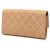 Chanel Coco Mark Matelassé Long Wallet Beige - Ansicht 2