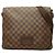 Borsa a tracolla Louis Vuitton Damier Brooklyn MM Marrone