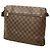 Borsa a tracolla Louis Vuitton Damier Brooklyn MM Marrone - vista 2