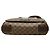 Borsa a tracolla Louis Vuitton Damier Brooklyn MM Marrone - vista 3