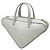 Borsa Duffle Balenciaga Triangle Argento - vista 2