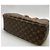 Louis Vuitton Deauville Monogram Canvas 34 Marrone - vista 5