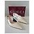 Gucci Sandali Slingback in Vernice Beige con Catena Dorata - vista 2