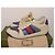 Sneakers Gucci in pelle e tessuto monogramma GG Rosso Blu Multicolore Beige Porpora - vista 2