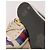 Sneakers Gucci in pelle e tessuto monogramma GG Rosso Blu Multicolore Beige Porpora - vista 3