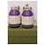 Sneakers Gucci in pelle e tessuto monogramma GG Rosso Blu Multicolore Beige Porpora - vista 4