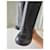 Givenchy Shark Lock Biker Stiefel aus schwarzem Leder - Ansicht 12