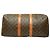 Borsa Boston Louis Vuitton Monogram Keepall 45 Marrone - vista 3