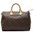 Borsa Louis Vuitton Monogram Speedy 35 Marrone