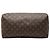 Borsa Louis Vuitton Monogram Speedy 35 Marrone - vista 3