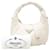 Borsa a mano con placca logo Triangle Prada Bianco  - vista 6