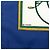 Silk In Hermès Foulard Carré 90 Hermes Folding Carriage Bianco Blu - vista 7