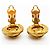 Orecchini a clip placcati oro Chanel D'oro - vista 7