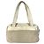 Borsa Chanel in pelle e tela beige Crudo - vista 2