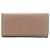 Loewe Long Wallet aus beigem Canvas