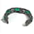 Bracciale rigido Gucci verde e argento - vista 9