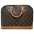 Louis Vuitton Alma Monogram Canvas PM Marrone