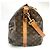 Louis Vuitton Keepall 55 Borsa da Viaggio Monogram Marrone - vista 11