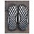 Sneakers Chanel CC Logo in pelle e mesh Nero Bianco - vista 20