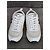 Sneakers Chanel CC Logo in pelle e mesh Nero Bianco - vista 3