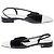 Scarpe CHANEL Slingback in Pelle Nera - 103787 Nero - vista 5