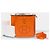 Hermès Borsa HERMES Mini Evelyne in Pelle Arancione - 103764 - vista 2