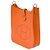 Hermès Borsa HERMES Mini Evelyne in Pelle Arancione - 103764 - vista 5