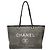 Borsa CHANEL Deauville in Denim Grigio - 103773