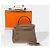 Hermès Borsa HERMES Kelly 25 in Pelle Étoupe - 103789 Taupe - vista 2